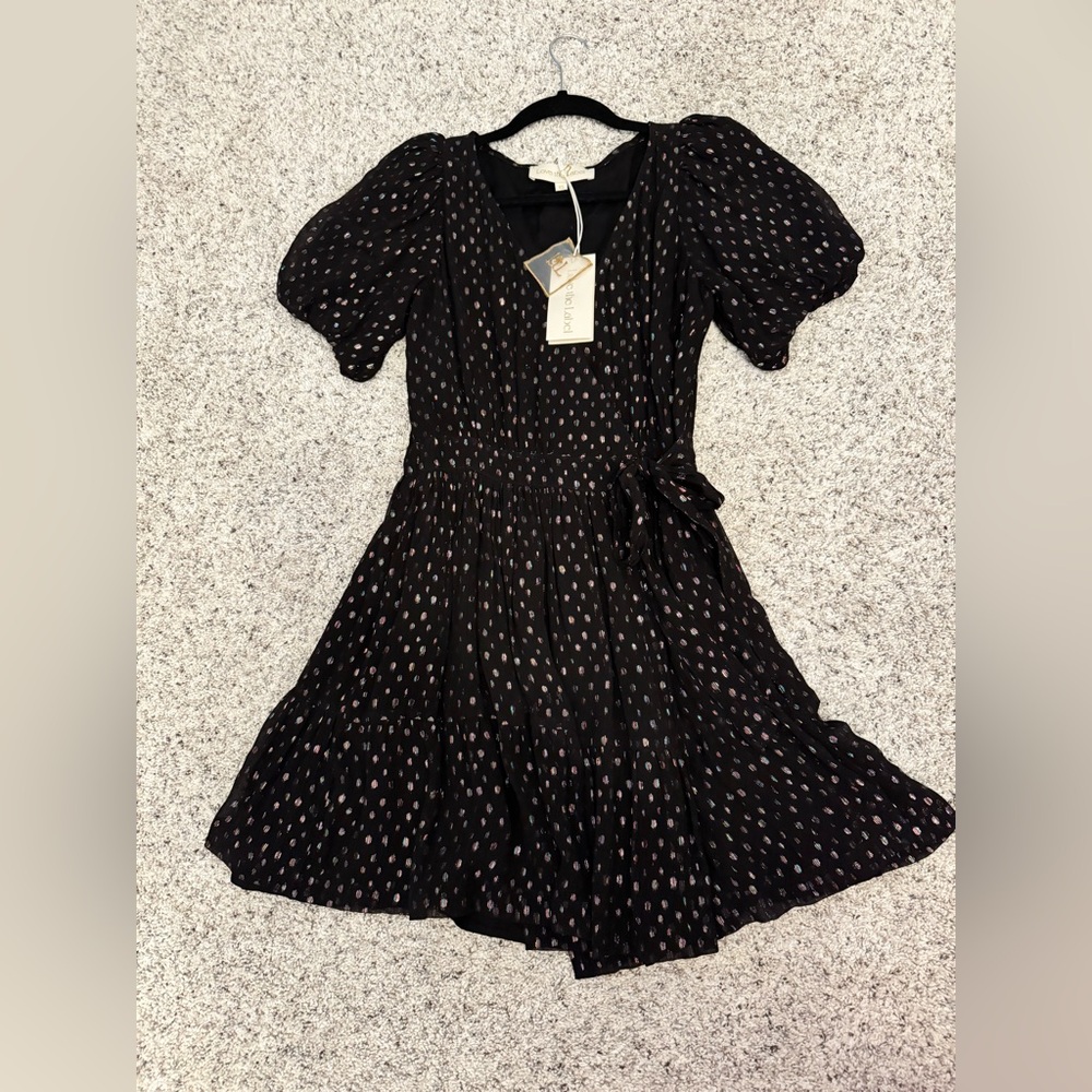 Love the Label Black Rainbow Ana Party Dress
